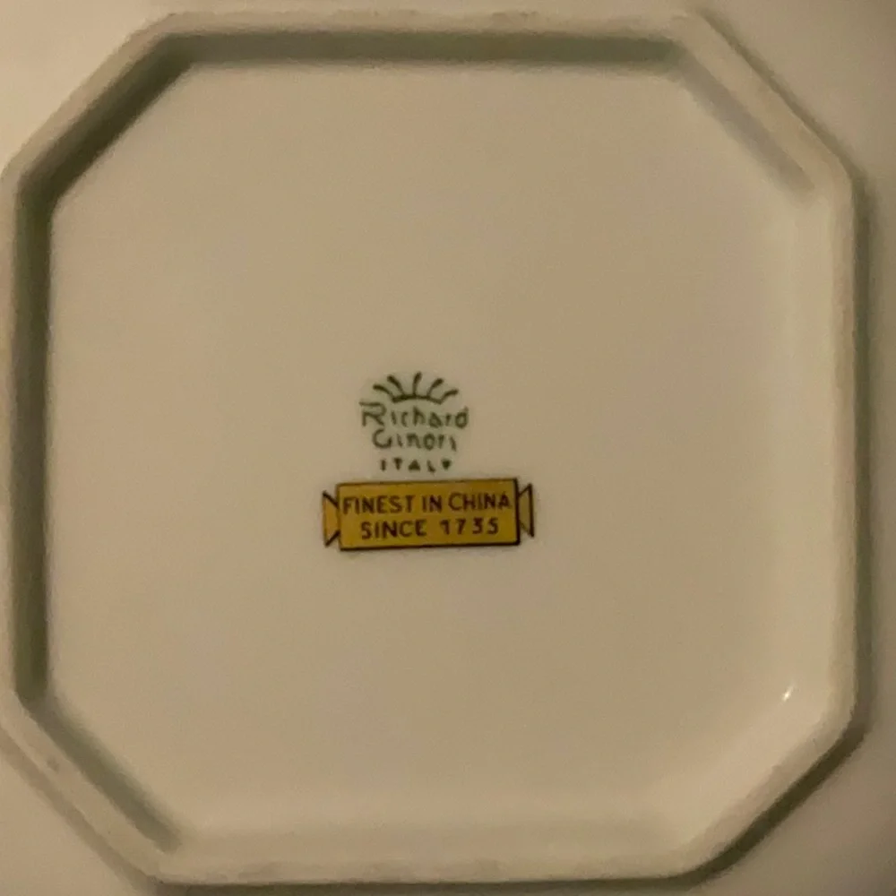 Richard Ginori Italy exquisite ginori